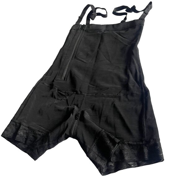 Side Zipper Firm Compression Tummy Control Fajas Body Shaper Postpartum Support - Picture 5 of 7